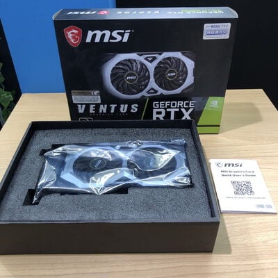 【甲府飯田店】中古  MSI GeForce RTX 2070 SUPER VENTUS (RTX2070 SUPER 8GB PCIE) 4720002127 