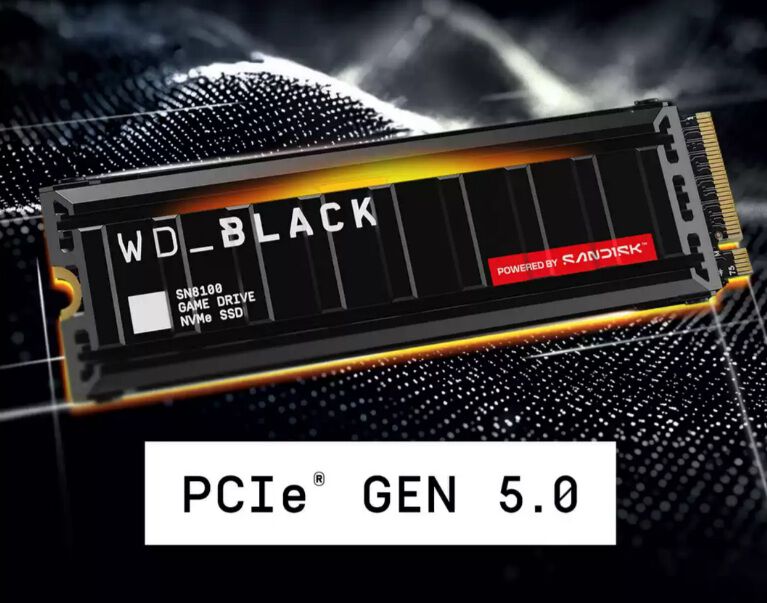 【新品未開封】WD BLACK SN8100 1TB ヒートシンク非搭載 WD 1TB WD_BLACK SN8100 NVMe PCIe 5.0 M.2 WDS100T1XHM-00CMT0 B&H