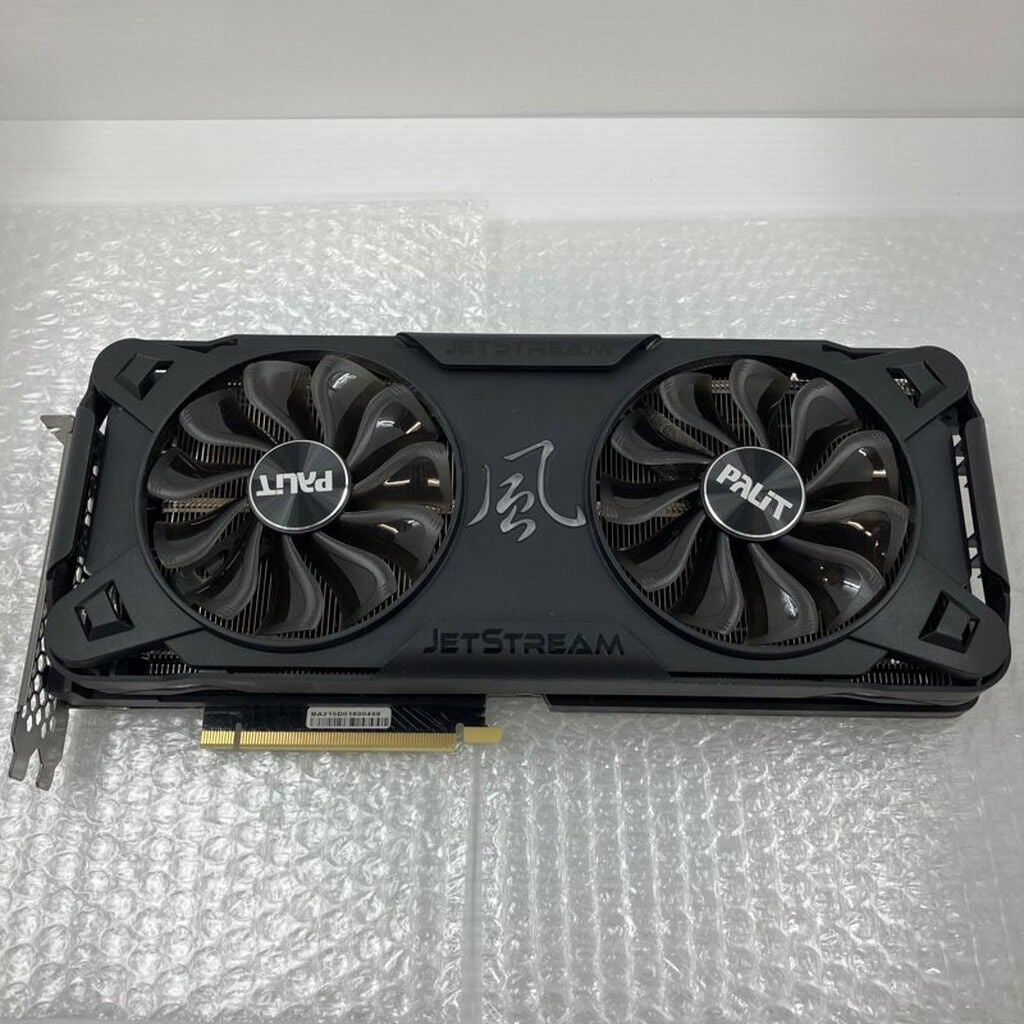PALIT JETSTREAM グラフィックボードrtx3070動作品 中古 Palit NE63070019P2-1040J(RTX3070 JetStream 8G) 192415