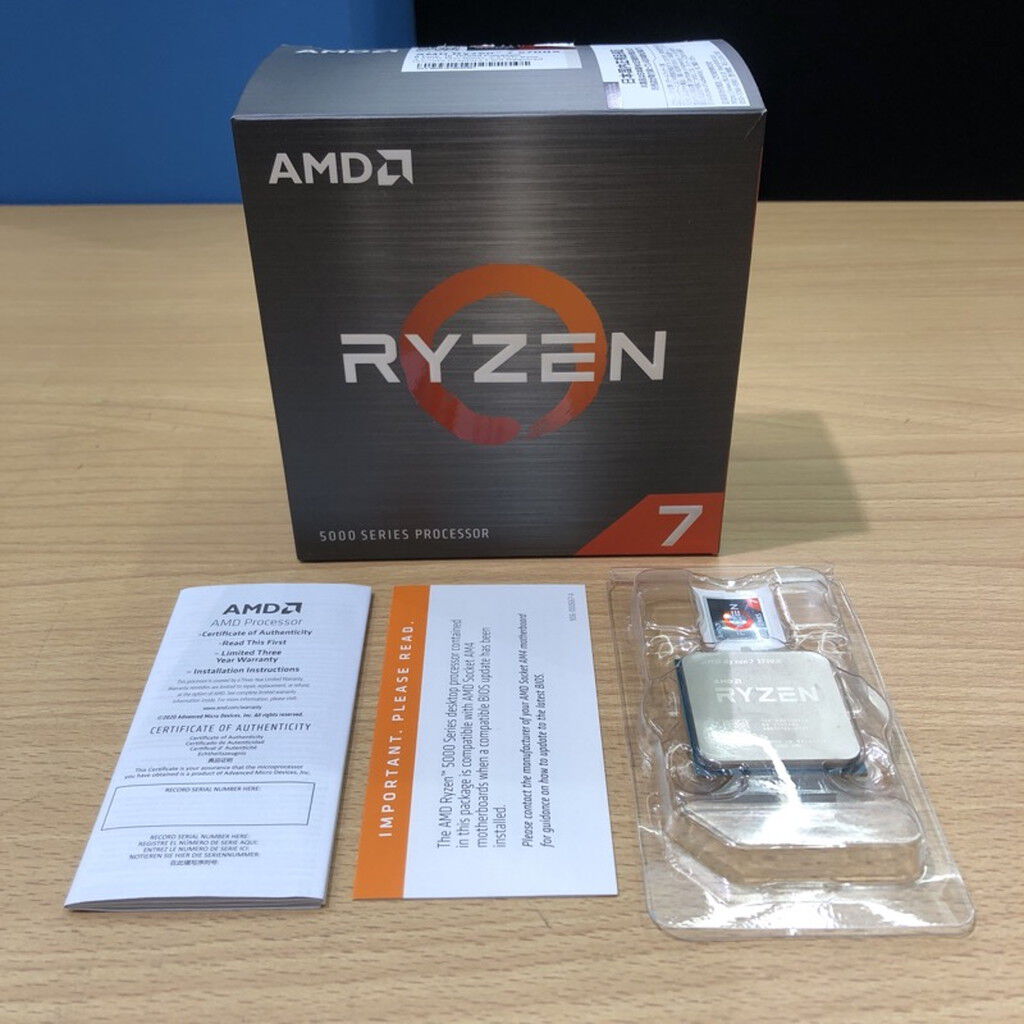 中古 AMD Ryzen 7 5700X (AM4/3.4GHz/36M/C8/T16/65W) 150182 （329230