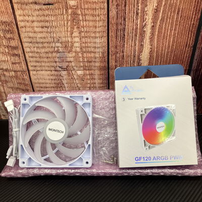 【富士青葉店】中古  MONTECH GF120 ARGB PWM (W)(120mm 1pack WH) 5070002325 
