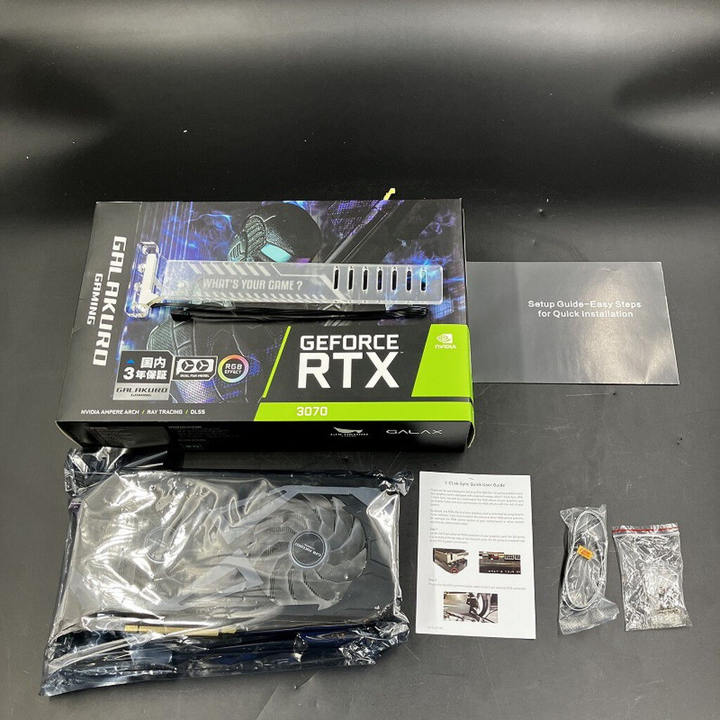 中古 玄人志向 GG-RTX3070-E8GB/OC/DF 3330003076 ｜ パソコン