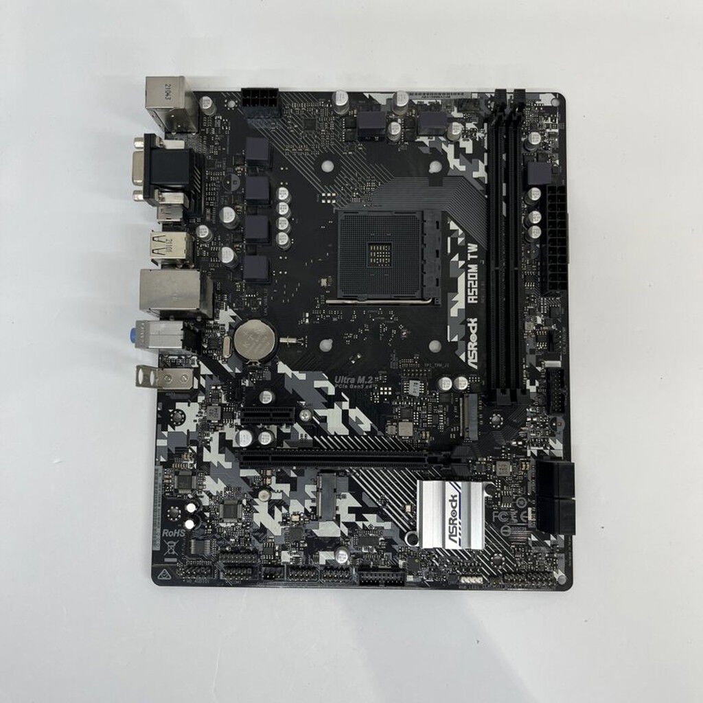 中古 【付属品欠品】 ASROCK A520M TW OEM(A520M AM4 mATX DDR4