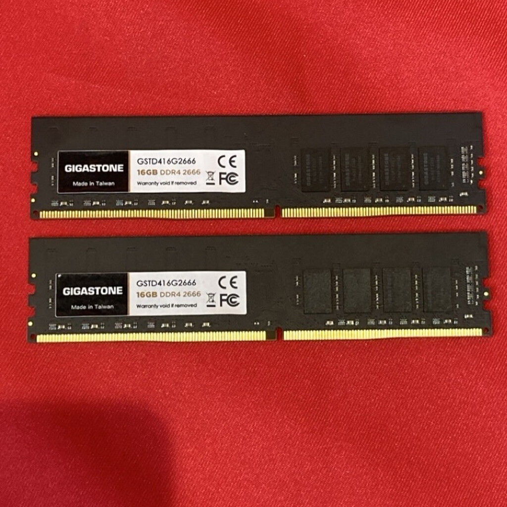 中古 16GB 2枚組(合計32GB) PC4-21300/DDR4-2666 デスクトップ用