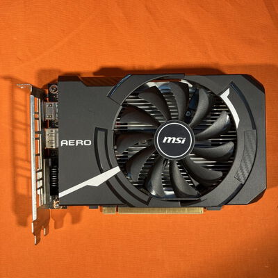 【なんば店】中古  MSI GeForce GTX 1650 AERO ITX 4G OC（GTX1650 4GB） 3480036223 