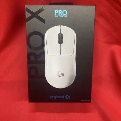 【千葉店】中古  Logicool PRO X SUPERLIGHT Wireless Gaming Mouse G-PPD-003WL-WH 146966 
