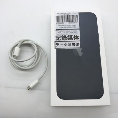 【宇都宮鶴田店】中古  【docomo版SIMフリー】Apple iPhone13 6.1インチ 256GB (ミッドナイト) MLNH3J/A 147340 