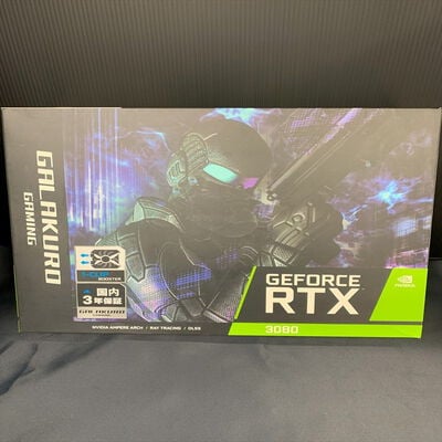 【横浜駅前店】中古  玄人志向 GG-RTX3080-E10GB/TP (RTX3080 10G) 143514 