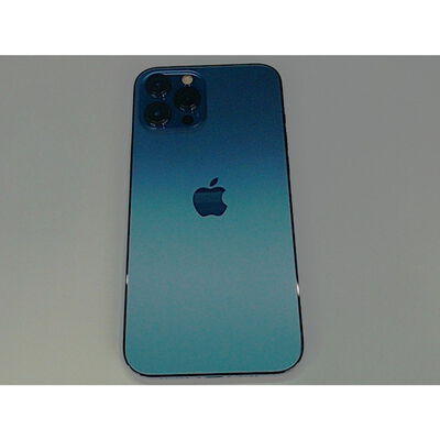 【前橋ｲﾝﾀｰｱｶﾏﾙ店】中古  Apple iPhone12 Pro Max 6.7インチ 128GB (パシフィックブルー) 国内版SIMロックフリー MGCX3J/A 144064 