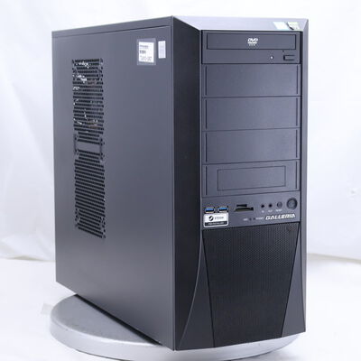 【通販センター】中古  THIRDWAVE GALLERIA KT(Intel Core i7 9700KF/16GB DDR4 (PC4)/SSD500GB/DVD-ROM/NVIDIA GeForce RTX 2070 SUPER 8GB/W11H64 MAR) 205358 