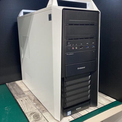 【広島店】中古  EPSON Endeavor Pro5900 (Intel core i7 8700K 3.7GHz/32GB/SSD1000GB/DVD/新品RTX3060Ti/-/-/W11H64) 177297 