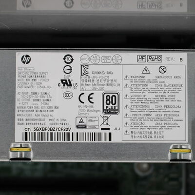 中古  HP ProDesk 600 G5 SFF(Intel Core i5 9500/32GB/SSD512GB/DVDマルチ/オンボード/W11H64 MAR) 