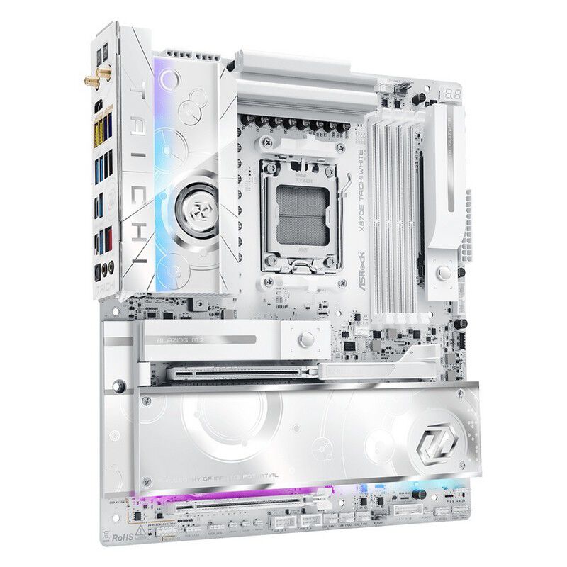 ASRock X870E Taichi White (X870E AM5 E-ATX) ｜ パソコン通販の