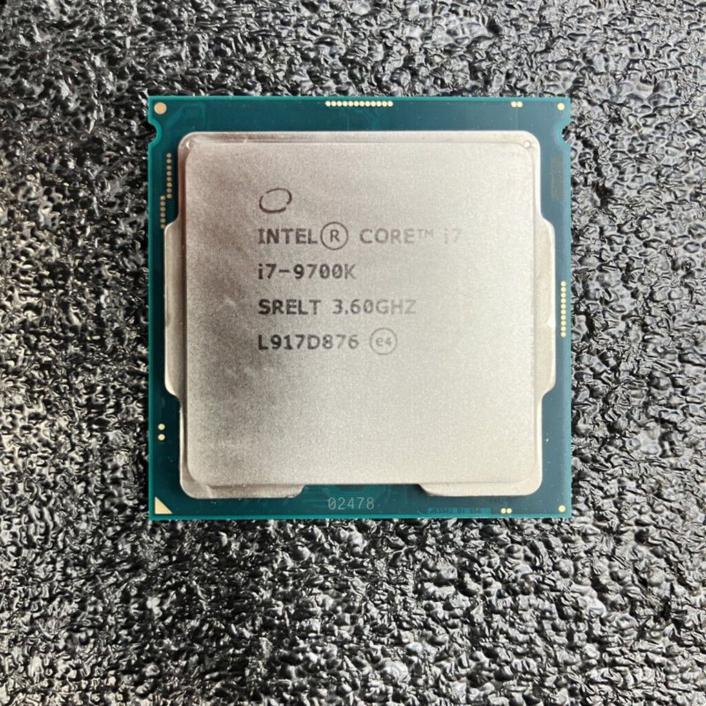 中古 INTEL Core i7 9700K (1151/3.60GHz/12M/C8/T8) 138481 （368205