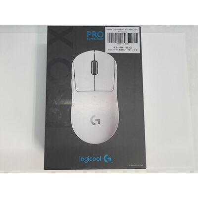 【前橋ｲﾝﾀｰｱｶﾏﾙ店】中古  Logicool PRO X SUPERLIGHT Wireless Gaming Mouse G-PPD-003WL-WH 146966 