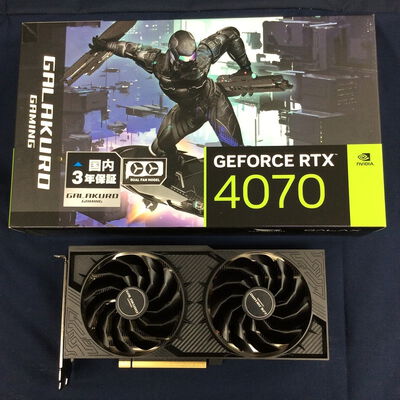【川崎店】中古  各社 GeForce RTX4070 (12GB PCI-E) 157138 