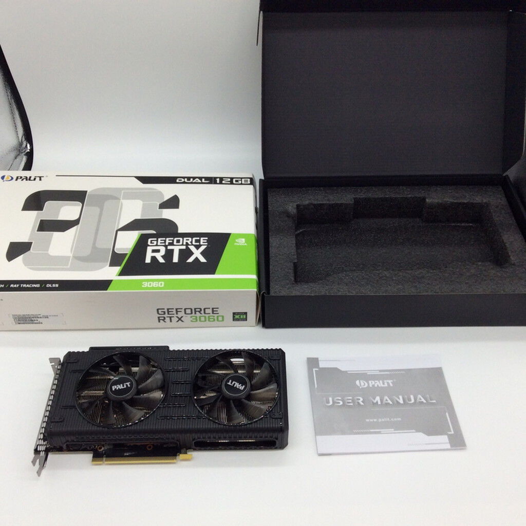 中古 Palit NE63060019K9-190AD(RTX3060 Dual 12G) 175511 ｜ パソコン
