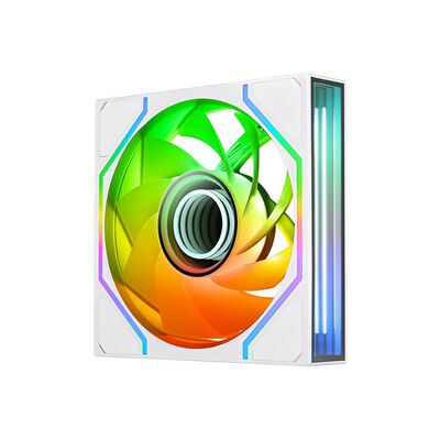 Thermaltake  SWAFAN 120 EX INFINITY ARGB Sync Snow 1Pack CL-F265-PL12SW-A ((120mm ARGB ホワイト 交換式ファン) 