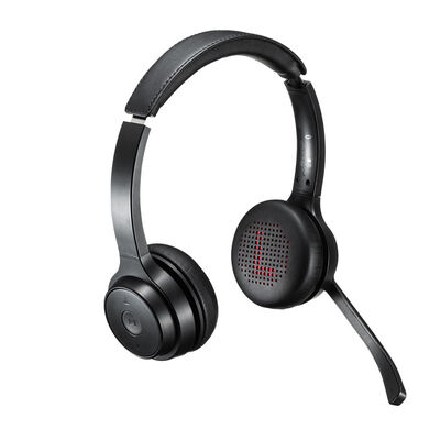 サンワサプライ  MM-BTSH62BK (Bluetoothヘッドセット 両耳タイプ・単一指向性) 