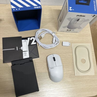 【浦添城間店(沖縄)】中古  Pulsar X2 V2 Mini Wireless PX2222 [White] 4780001278 
