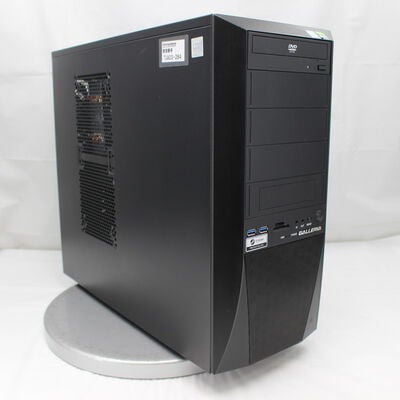 【通販センター】中古  THIRDWAVE GALLERIA KT(Intel Core i7 9700F/16GB DDR4 (PC4)/SSD1TB/DVD-ROM/NVIDIA GeForce RTX 2070 SUPER 8GB/W11H64 MAR) 191798 