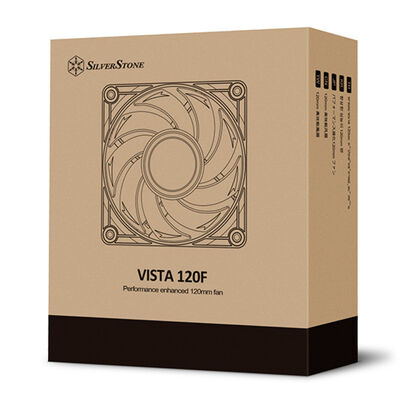 SilverStone  VISTA 120F SST-VS120B-F (120mm ブラック) 