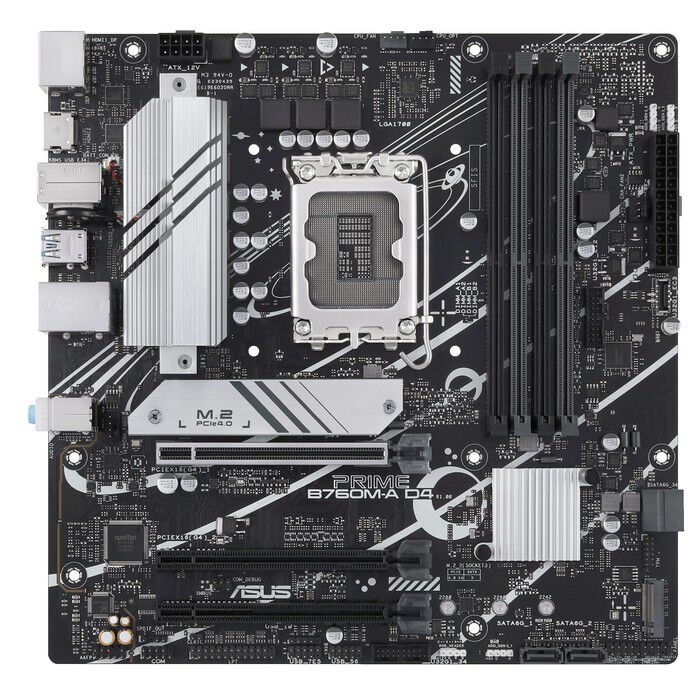 ASUS PRIME B760M-A D4 (B760 1700 MicroATX)