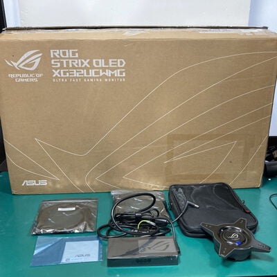 【富山本郷店】中古  ASUS XG32UCWMG (31.5"W WOLED 4K 240Hz/FHD 480Hz) 4760001507 