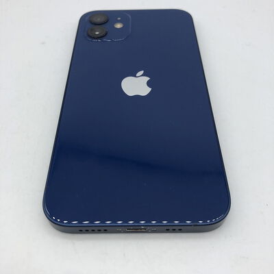 【宇都宮鶴田店】中古  【SIMロック解除済み】【docomo】Apple iPhone12 6.1インチ 128GB (ブルー) MGHX3J/A 155530 