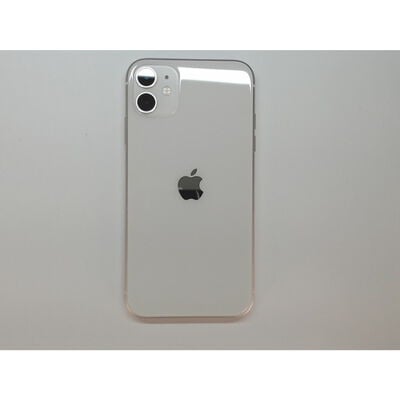 【前橋ｲﾝﾀｰｱｶﾏﾙ店】中古  【SIMロック解除済み】【SoftBank】 Apple iPhone11 64GB (ホワイト) MWLU2J/A 155406 