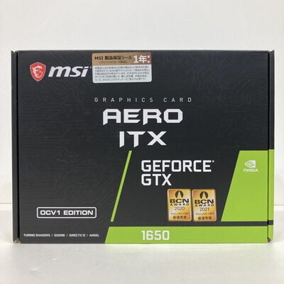 【神戸・三宮店】中古  GeForce GTX 1650 D6 AERO ITX OCV1 3430006001 