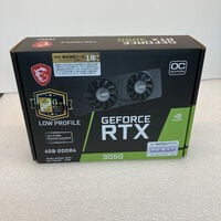 中古  MSI GeForce RTX 3050 LP E 6G OC (RTX3050 6GB) 3180006642 
