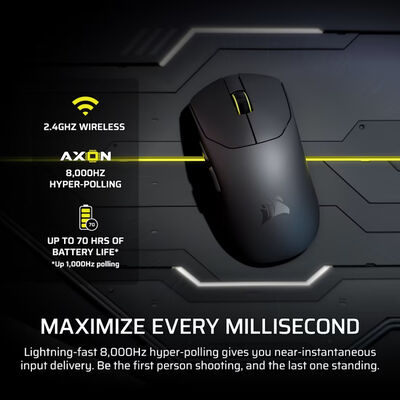 Corsair  SABRE v2 PRO ULTRALIGHT CHR-931G001-WW (ワイヤレス ゲーミングマウス ホワイト) 