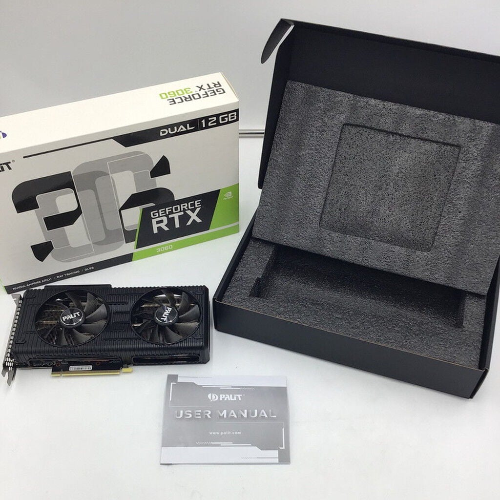中古 Palit NE63060019K9-190AD(RTX3060 Dual 12G) 175511 （381593