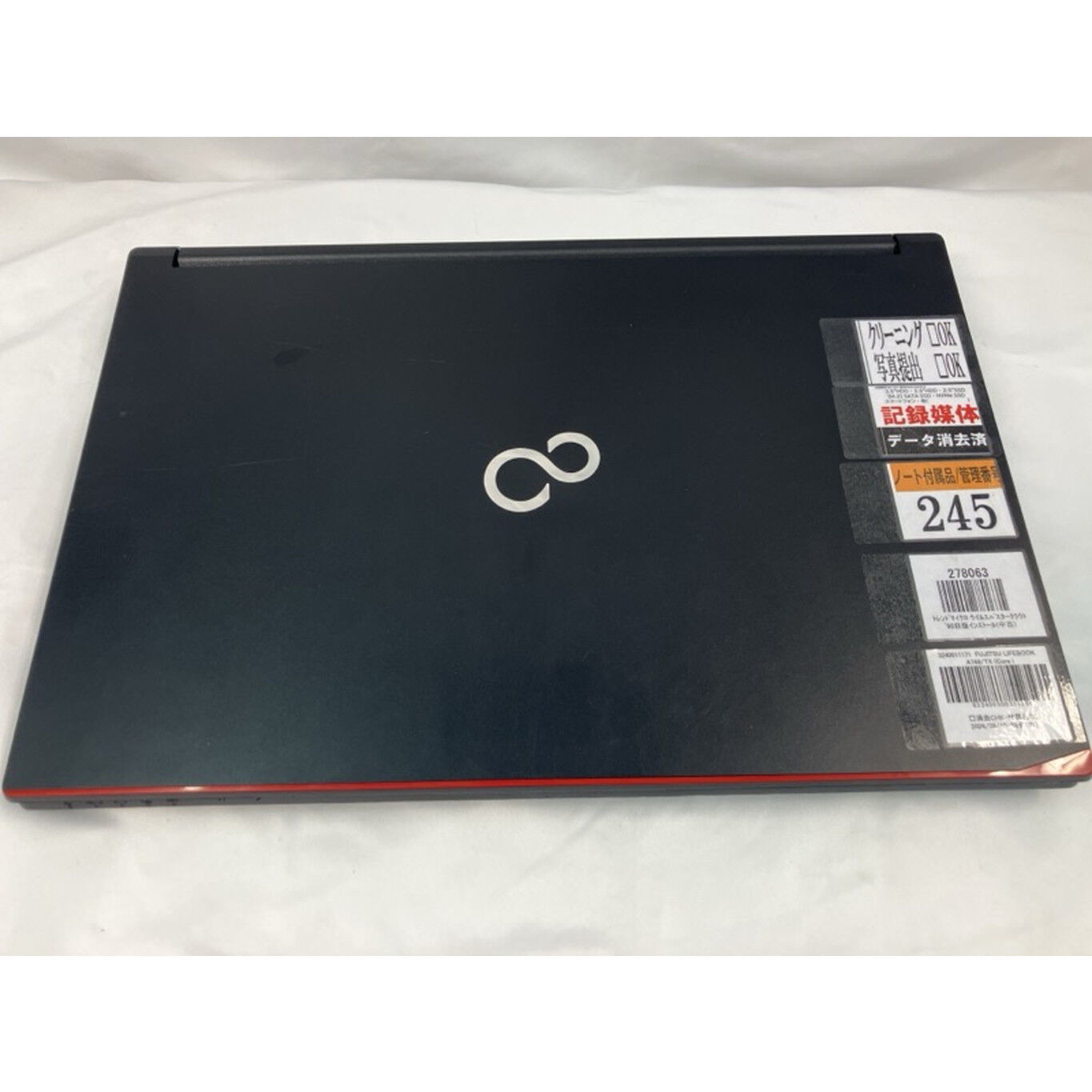 富士通 LIFEBOOK A748/TX Core i3-8130U 中古 FUJITSU LIFEBOOK A748/TX (Core i3-8130U/8GB/HDD500GB/Mt