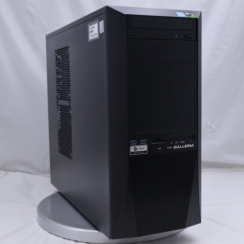中古 THIRDWAVE GALLERIA KT(Intel Core i7 9700/16GB DDR4 (PC4