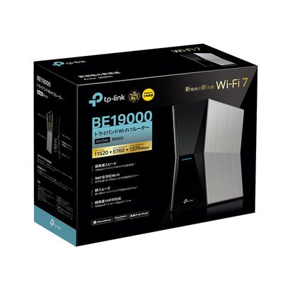 TP-Link  Archer BE805(JP) (BE19000 トライバンドWi-Fi 7ルーター) 