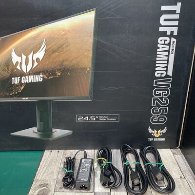 【広島店】中古  ASUS VG259QM (24.5"W 2H1DP 1ms IPS 280Hz) 3320005016 