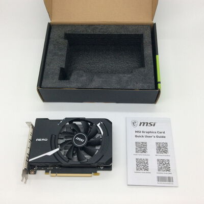 【浜松店】中古  MSI GeForce GTX 1650 D6 AERO ITX OCV1 (GTX1650 4GB) 167817 
