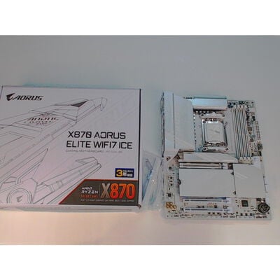 【前橋ｲﾝﾀｰｱｶﾏﾙ店】中古  GIGABYTE X870 A ELITE WF7 ICE(X870 ATX AM5 DDR5) 172208 