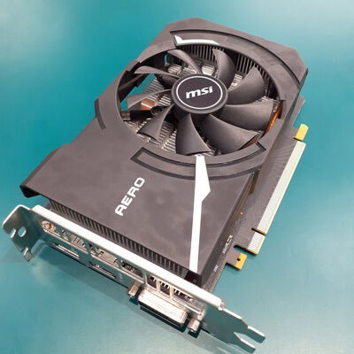 【鹿児島店】中古  MSI GeForce GTX1650 SUPER AERO ITX （GTX1650SUPER 4GB） 3480039811 