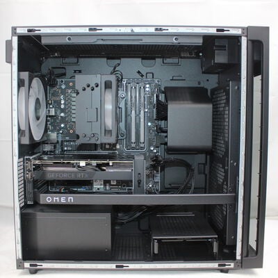 【通販センター】中古  HP OMEN(AMD Ryzen 5 8500G w/ Radeon 740M Graphics/32GB DDR5 (PC5)/SSD2TB/なし/NVIDIA GeForce RTX 4060 Ti 8GB/W11H64 MAR) 196576 