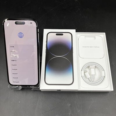 【大須店】中古  【国内版SIMフリー】Apple iPhone14 Pro 6.1インチ 128GB (スペースブラック) MPXU3J/A 155002 