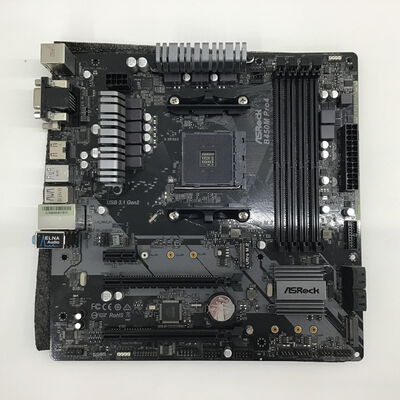 【福山ココローズ店】中古  ASRock B450M Pro4 (B450 AM4 mATX DDR4) 137907 