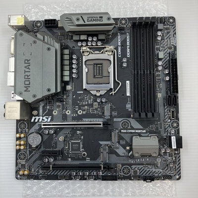 【秋葉原本店】中古  MSI MAG Z390M MORTAR (Z390 1151 mATX DDR4) 138855 
