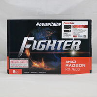 中古  PowerColor Fighter AMD RADEON RX 7600 8GB GDDR6（RX 7600 8GB） 3480033549 