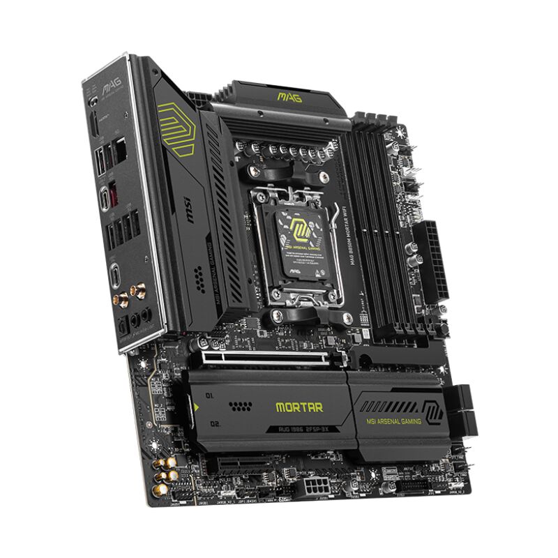 MSI MAG B850M MORTAR WIFI (B850 AM5 MicroATX) | パソコン MSI MAG B850M MORTAR WIFI (B850 AM5 MicroATX) | パソコン