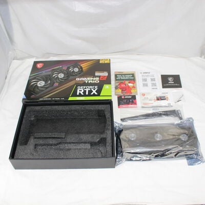 中古  MSI GeForce RTX 3080 GAMING Z TRIO 12G LHR（RTX3080 12GB） 3480033795 