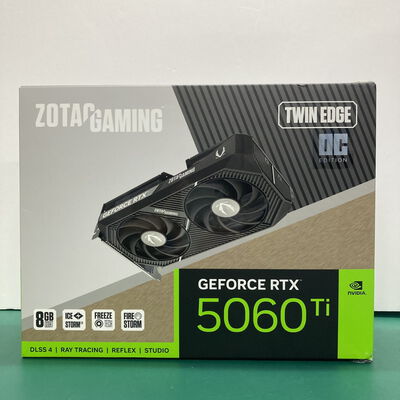 【神戸・三宮店】中古  ZOTAC ZT-B50610H-10M(RTX 5060Ti 8GB Twin Edge OC) 178253 