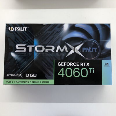 【福山ココローズ店】中古  Palit NE6406T019P1-1060F (RTX4060Ti StormX 8G) 3480024626 